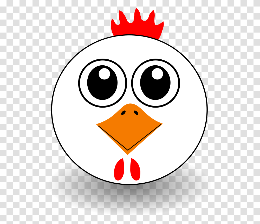 Chicken 001 Head Cartoon, Animals, Bird, Angry Birds Transparent Png