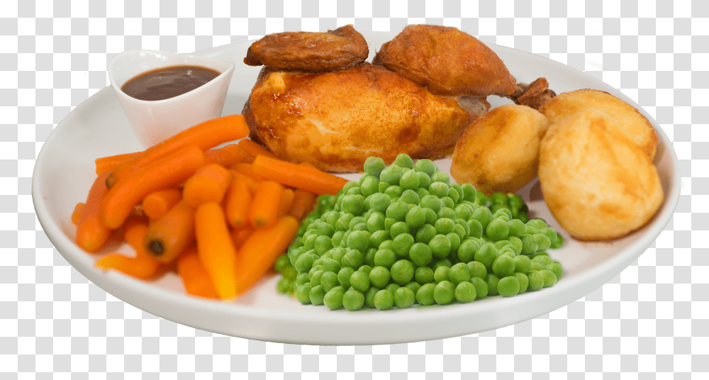 Chicken And Veggies Transparent Png