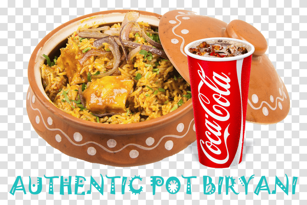Chicken Biryani In Pot, Food, Beverage, Drink, Ketchup Transparent Png