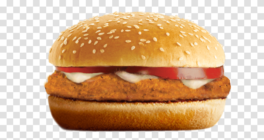 Chicken Burger Fast Food Transparent Png