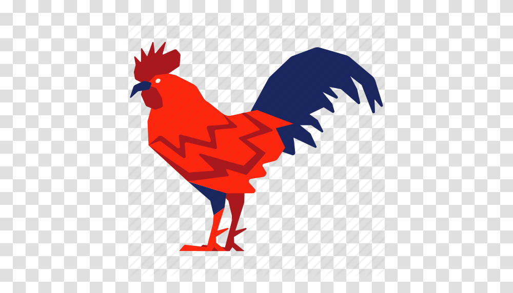 Chicken Chinese Zodiac Cock Hen Rooster Year Icon, Poultry, Fowl, Bird, Animal Transparent Png