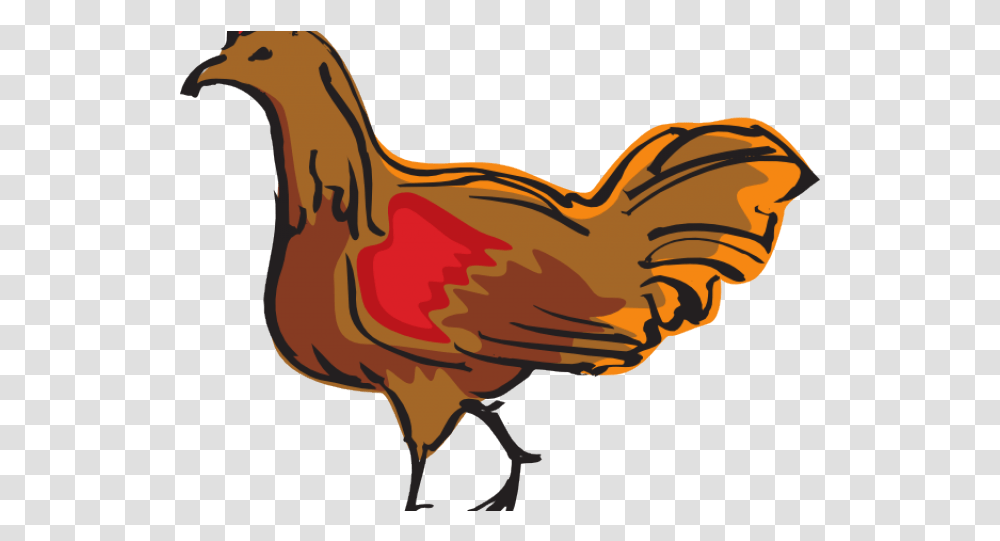 Chicken Clipart Walking Ayam Animasi Chicken Animation, Animal, Bird, Poultry, Fowl Transparent Png