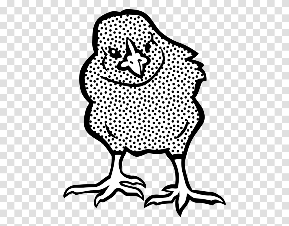 Chicken Computer Icons Line Art Kifaranga Drawing Cc0 Chicken, Bird, Animal, Stencil, Fowl Transparent Png