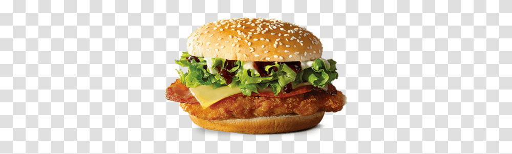 Chicken Deluxe Burger Mcdonalds, Food, Plant Transparent Png