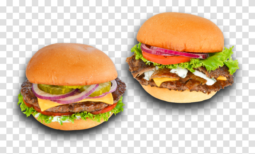 Chicken Dropshadows Burger, Food Transparent Png