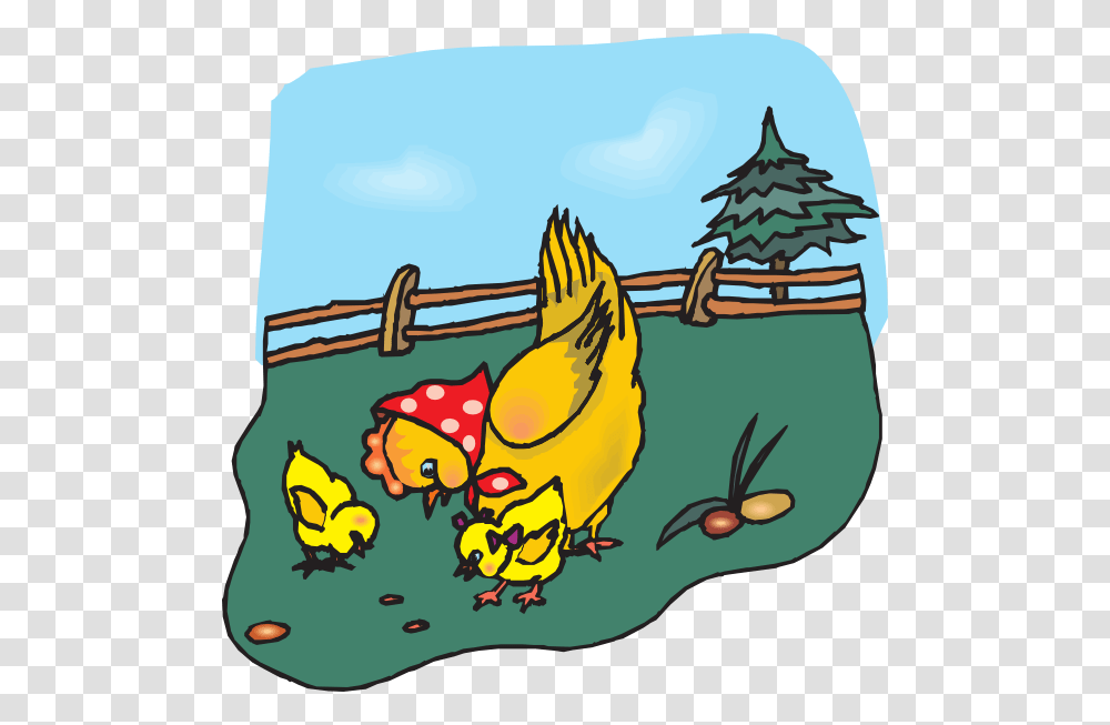 Chicken Eating Clipart, Animal, Bird, Painting, Canary Transparent Png