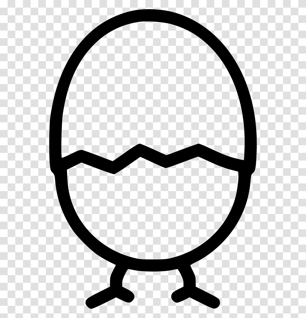 Chicken Egg Hatch Cute Chickling Circle, Stencil, Label, Face Transparent Png