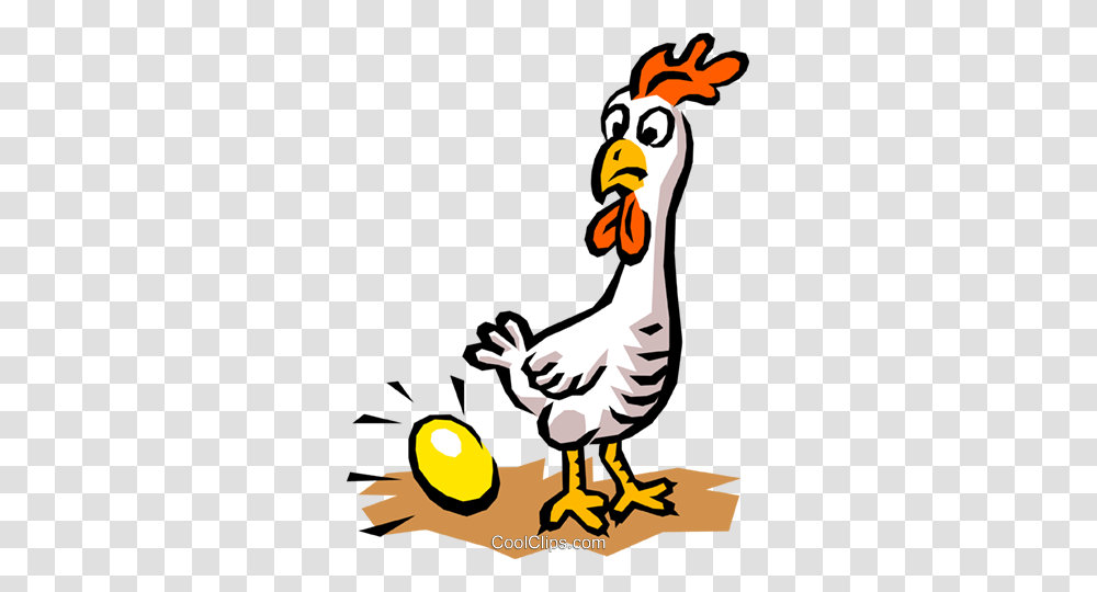 Chicken Egg Royalty Free Vector Clip Art Illustration, Bird, Animal, Goose, Poster Transparent Png