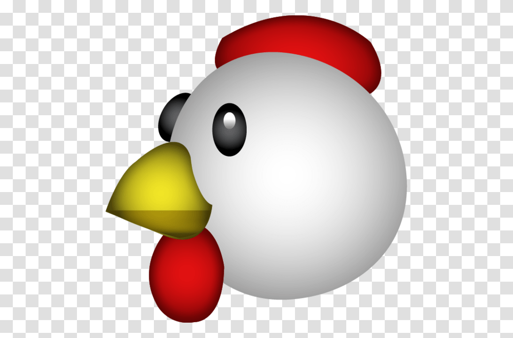 Chicken Emoji, Bird, Animal, Sphere, Balloon Transparent Png
