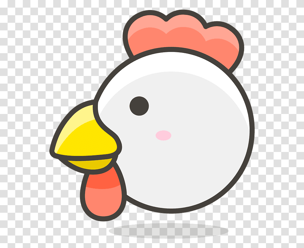 Chicken Emoji Clipart Chicken Icon Clipart, Bird, Animal, Parrot, Beak Transparent Png