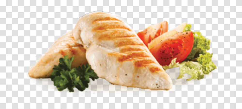 Chicken Fillet, Food, Bread, Plant, Vase Transparent Png