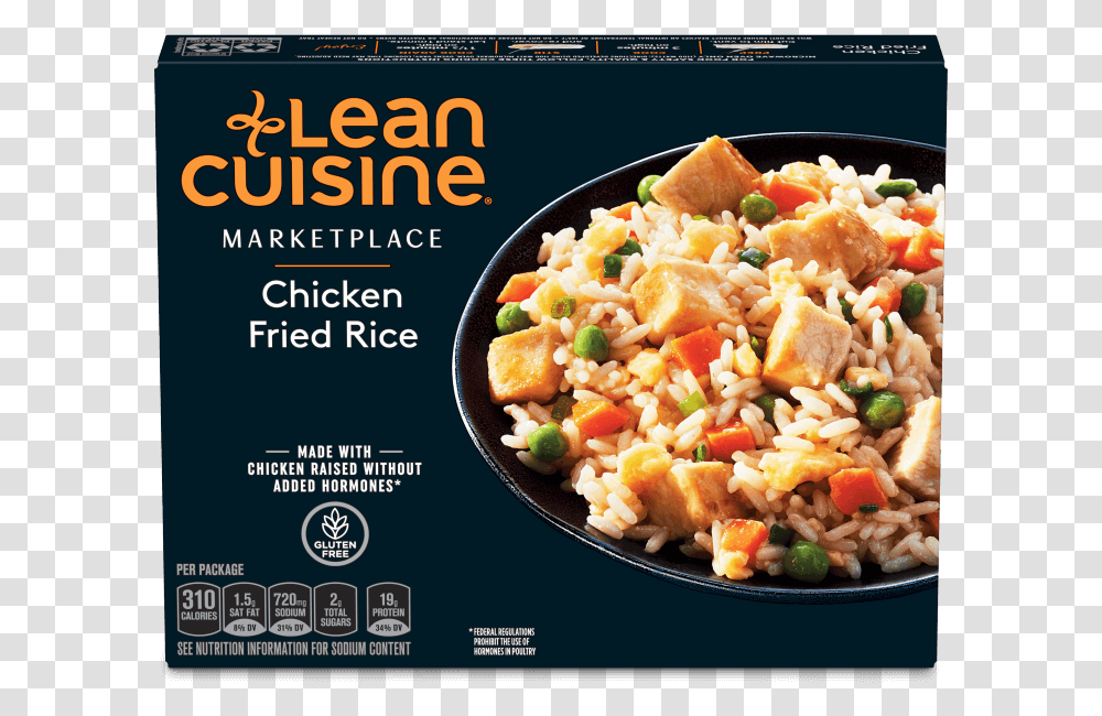 Chicken Fried Rice Image Lean Cuisine Chicken Fried Rice, Plant, Menu, Advertisement Transparent Png