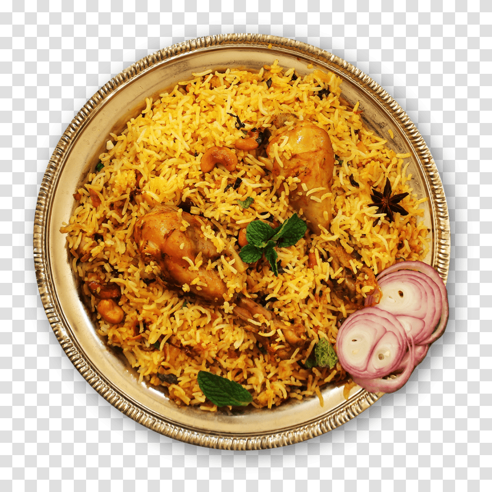 Chicken Fry Masala Biryani, Plant, Dish, Meal, Food Transparent Png