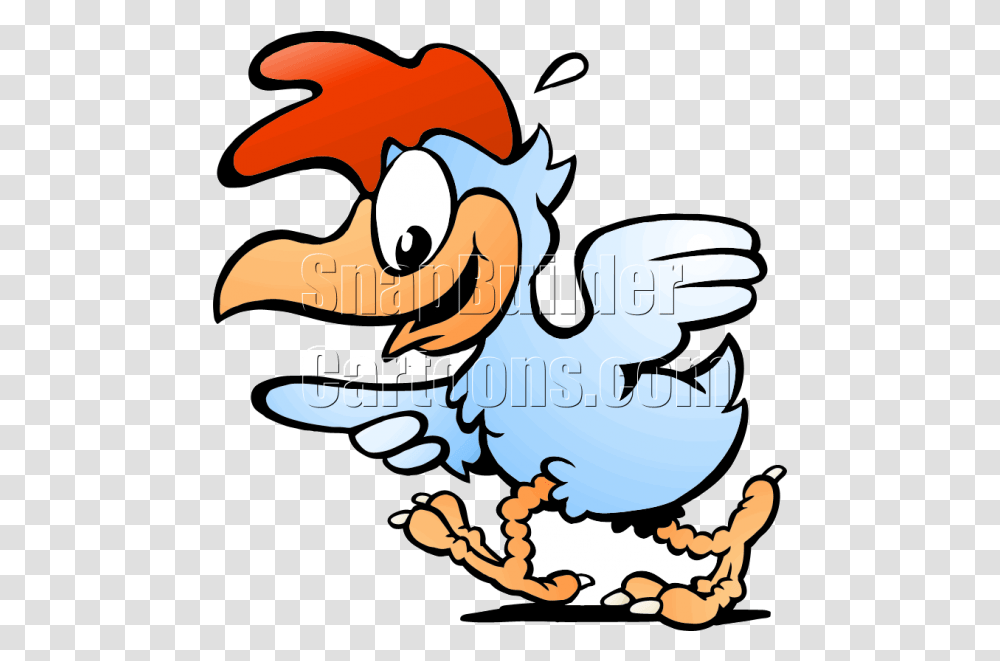 Chicken Hen Running Gallina, Bird, Animal, Dodo, Pelican Transparent Png