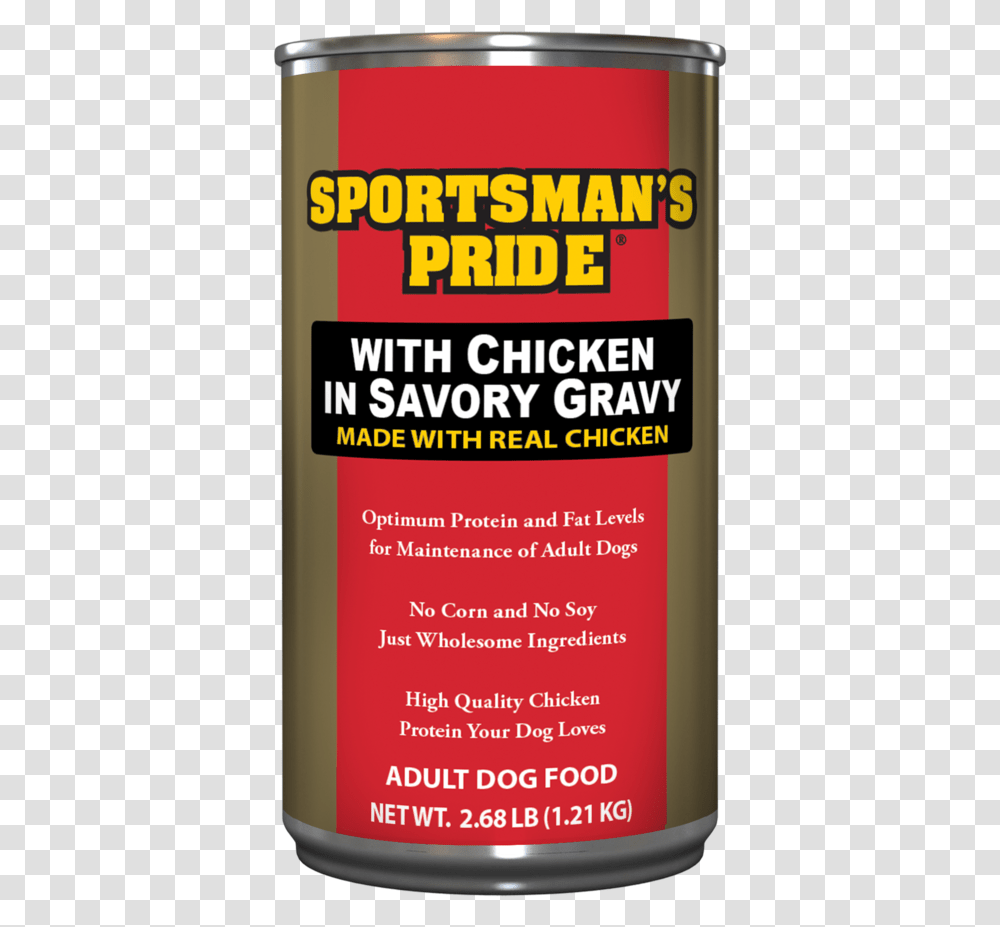Chicken In Gravy Wet Food, Alcohol, Beverage, Tin, Can Transparent Png