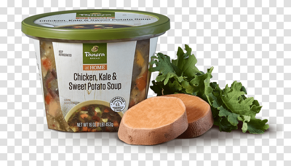 Chicken Kale Amp Sweet Potato Soup Yellow Curry, Plant, Bread, Food, Jar Transparent Png