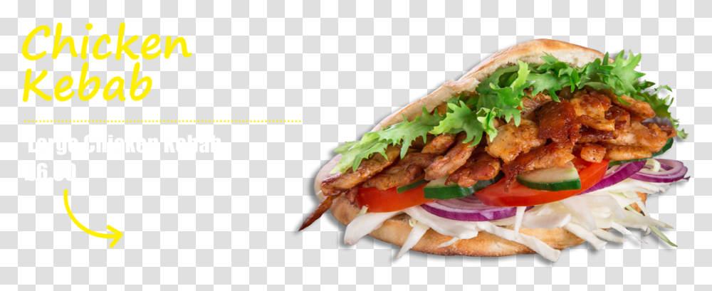 Chicken Kebab Fast Food, Sandwich, Bread, Pita, Burger Transparent Png