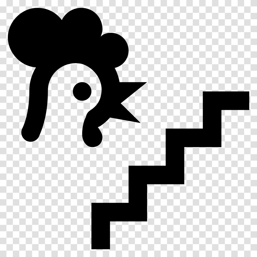 Chicken Ladder Icon Stairs Symbol Background, Gray, World Of Warcraft Transparent Png