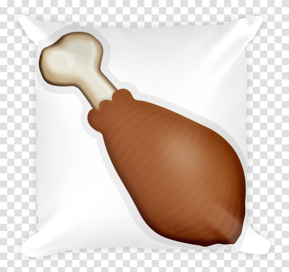 Chicken Leg Emoji Clip Freeuse Library Bed Sheet, Pillow, Cushion, Axe, Tool Transparent Png