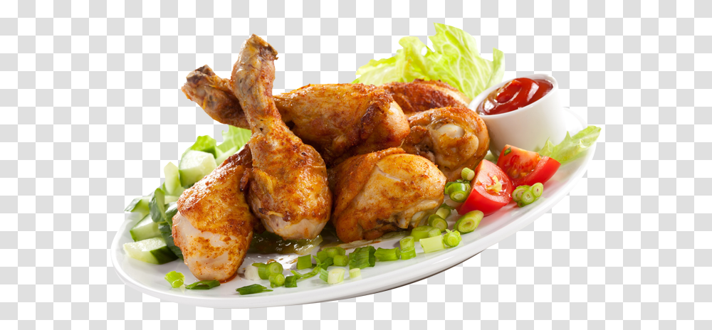 Chicken Leg Piece, Meal, Food, Dish, Bird Transparent Png