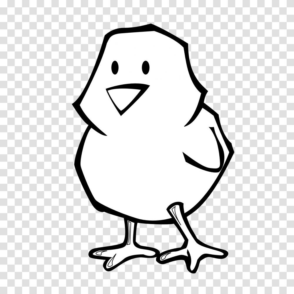 Chicken Line Drawing Free Download Easter Chick Coloring Pages, Stencil, Bird, Animal, Snowman Transparent Png