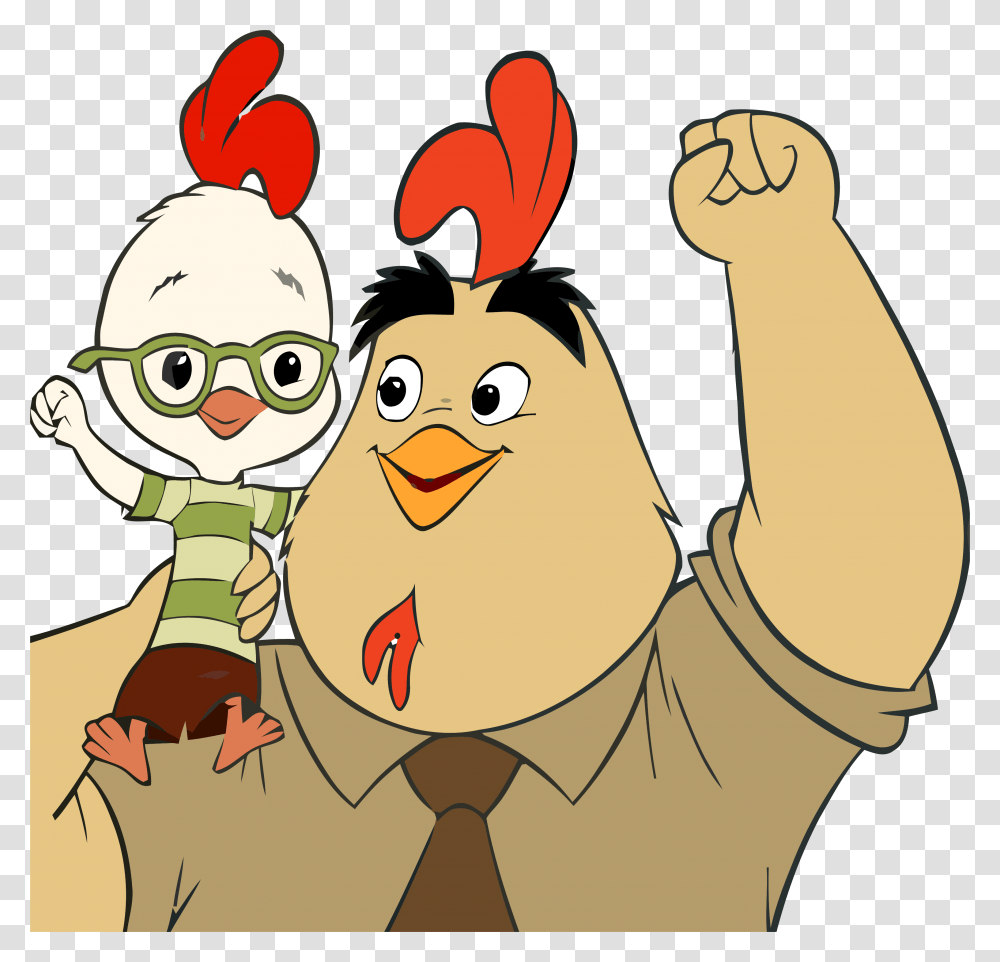 Chicken Little Buck Cluck Win Clipart Happy Fathers Day Chicken, Elf, Sunglasses, Accessories, Accessory Transparent Png