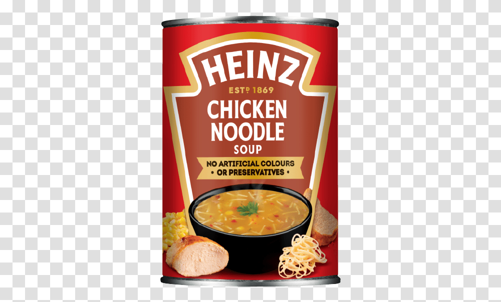 Chicken Noodle Heinz Baked Beans, Bowl, Dish, Meal, Food Transparent Png
