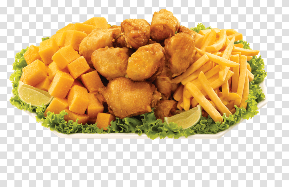 Chicken Nugget, Food, Fries, Fried Chicken, Dish Transparent Png
