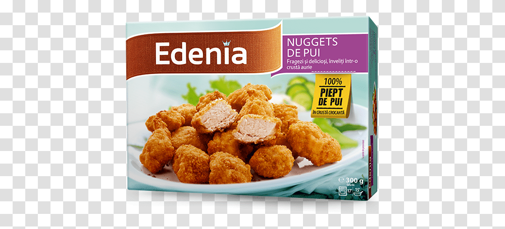 Chicken Nuggets Edenia, Fried Chicken, Food Transparent Png