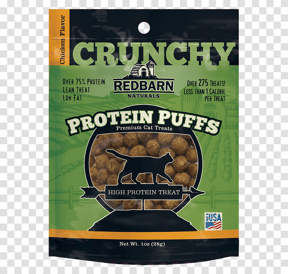 Chicken Protein Puffs For Cats Cat Treat, Poster, Advertisement, Flyer, Paper Transparent Png