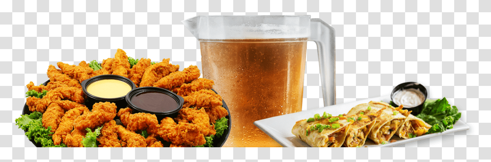 Chicken Quesadillas Beer Crispy Fried Chicken, Meal, Food, Lunch, Dish Transparent Png