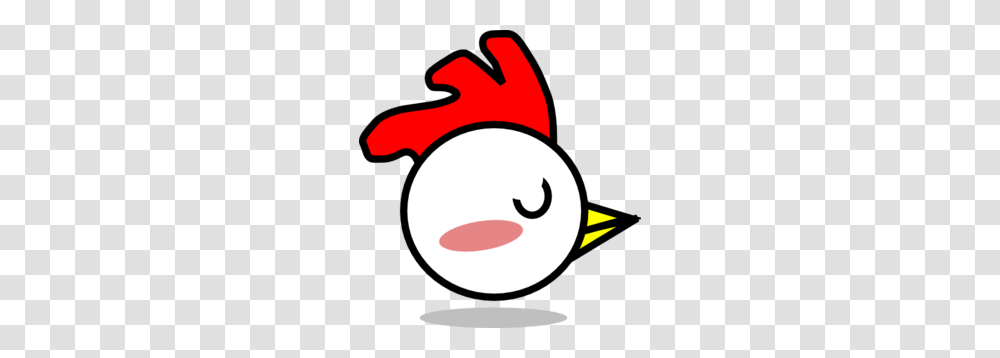 Chicken Round With Shadow Clip Art, Angry Birds, Animal, Pac Man Transparent Png