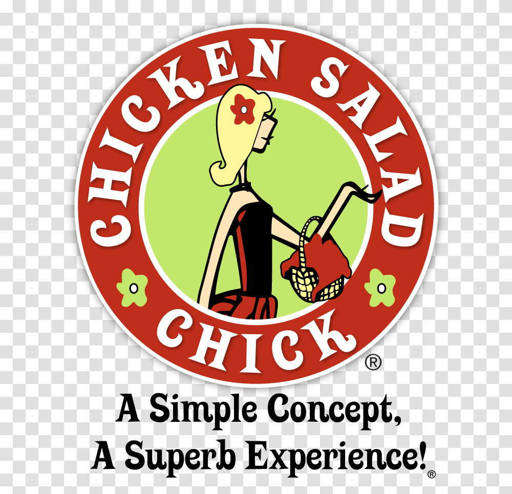 Chicken Salad Chick Download, Logo, Trademark, Label Transparent Png