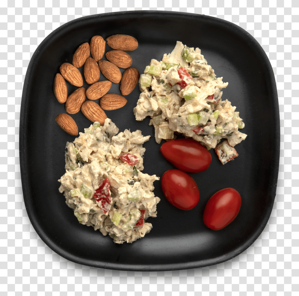 Chicken Salad Protein Pack Scrambled Eggs, Plant, Food, Nut, Vegetable Transparent Png