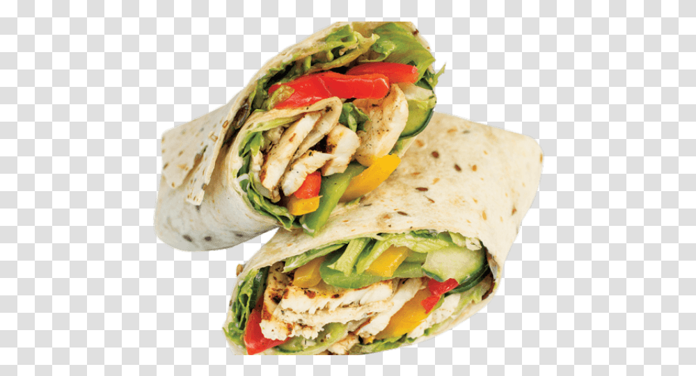 Chicken Salad Wrap, Sandwich Wrap, Food, Burger, Burrito Transparent Png