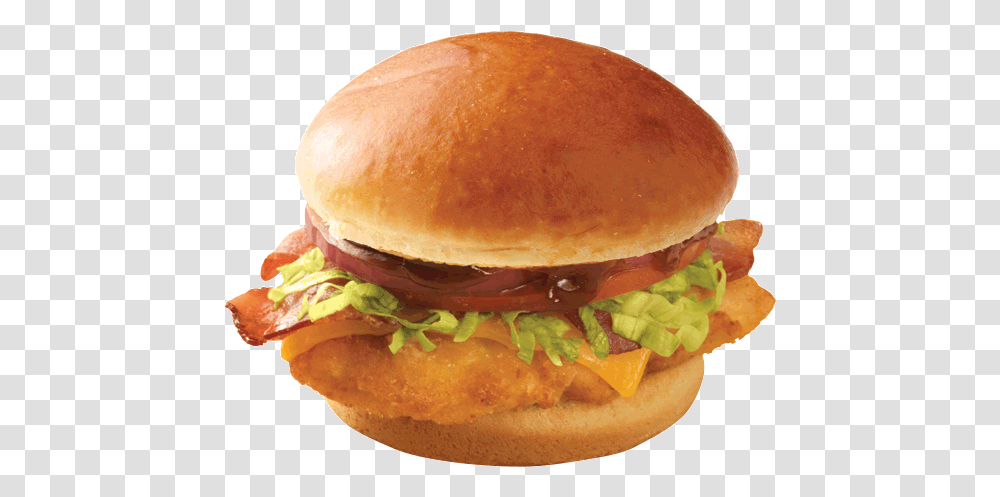 Chicken Sandwich With No Background, Burger, Food, Bread, Bun Transparent Png