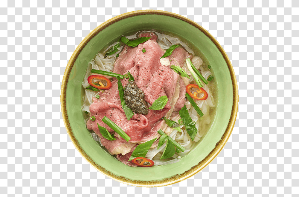 Chicken Soup Pho, Dish, Meal, Food, Bowl Transparent Png