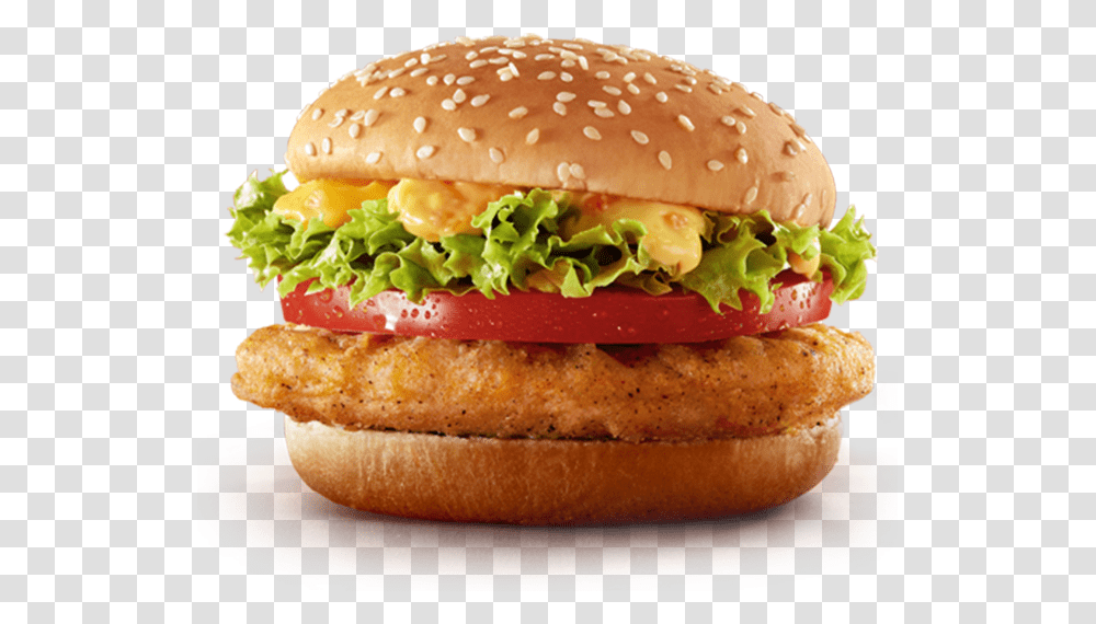 Chicken Spot Chicken Burger, Food, Hot Dog, Sesame, Seasoning Transparent Png