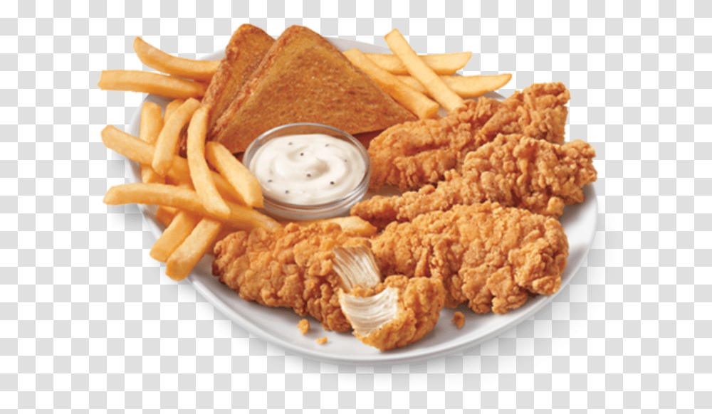 Chicken Strip Basket Dairy Queen Ice Cream And Meal, Fries, Food, Fried Chicken, Nuggets Transparent Png