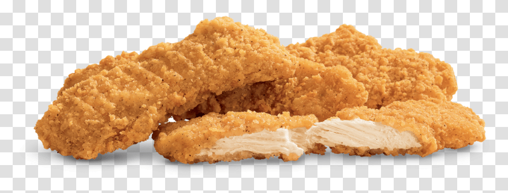 Chicken Strips Jack In The Box, Fried Chicken, Food, Nuggets, Bread Transparent Png