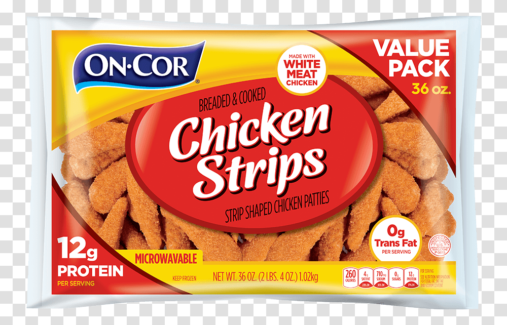 Chicken Strips Value Pack Cor Chicken Nibblers, Snack, Food, Cracker, Bread Transparent Png