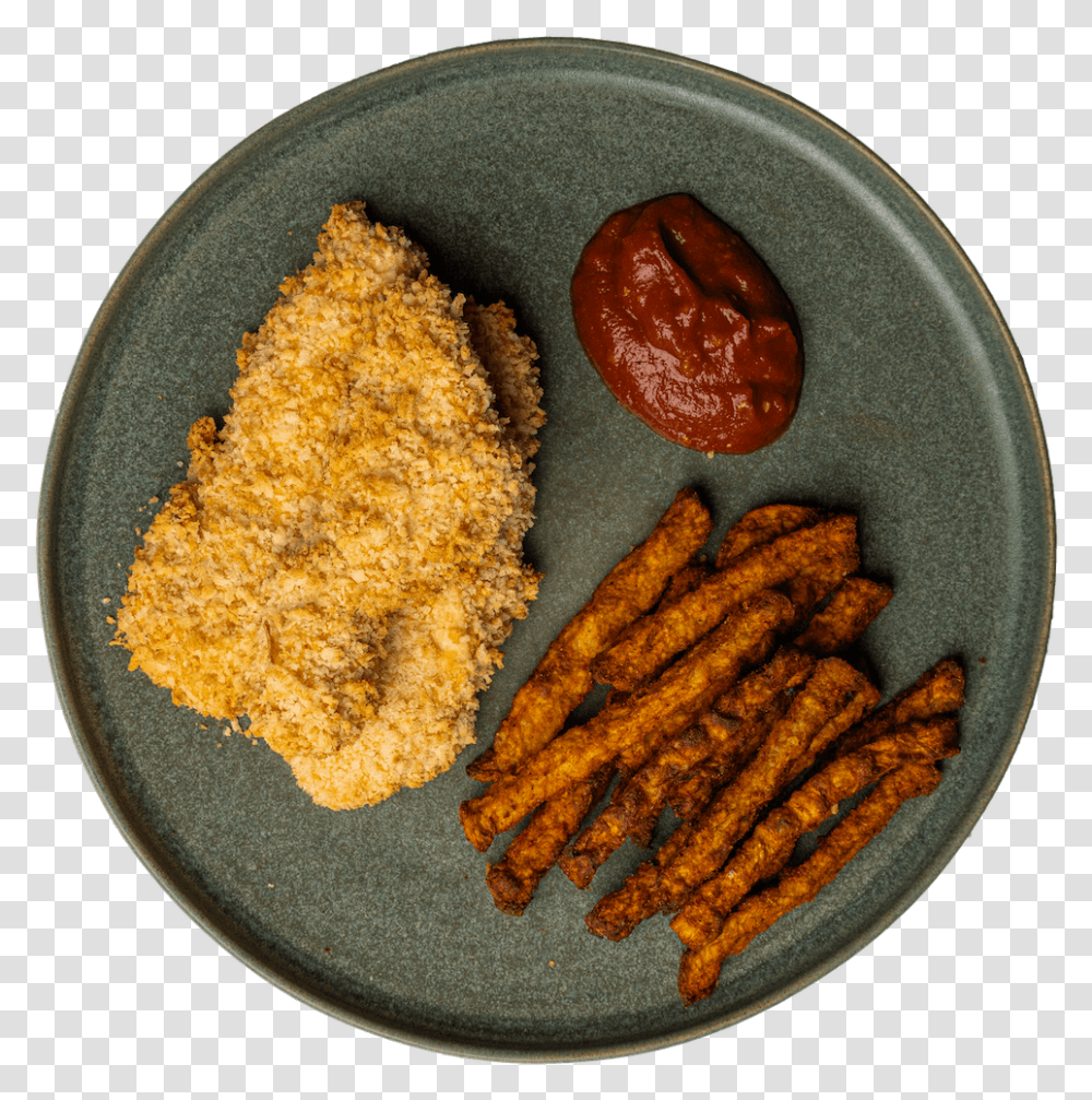Chicken Tenders With Jicama Fries Platter, Bread, Food, Dish, Meal Transparent Png