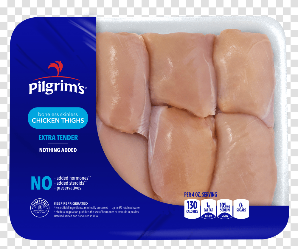 Chicken Thighs Chicken Breast Tenderloin Pilgrim Transparent Png