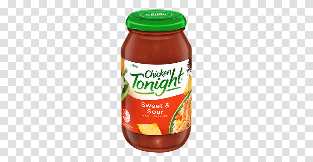 Chicken Tonight Sweet Sour Cooking Sauces Products Chicken, Ketchup, Food, Jar, Relish Transparent Png