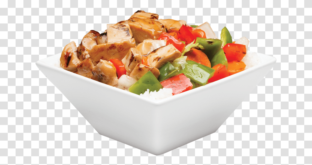 Chicken Vegetable Bowl Fruit Salad, Dessert, Food, Dish, Meal Transparent Png