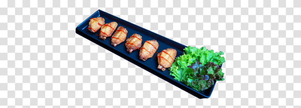 Chicken Wings Negimaki, Food, Plant, Bacon, Pork Transparent Png