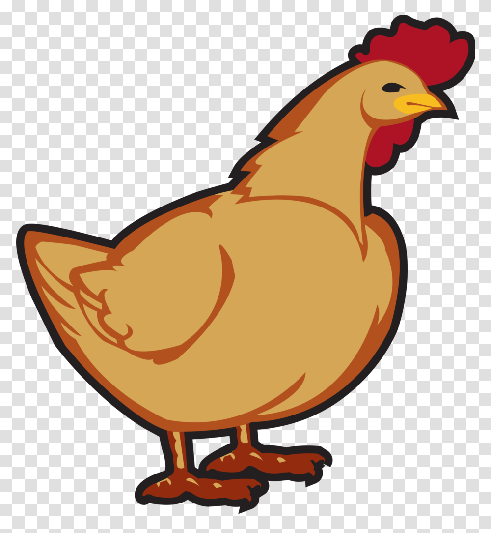 Chickens Clipart Line Art Clip, Bird, Animal, Hen, Poultry Transparent Png