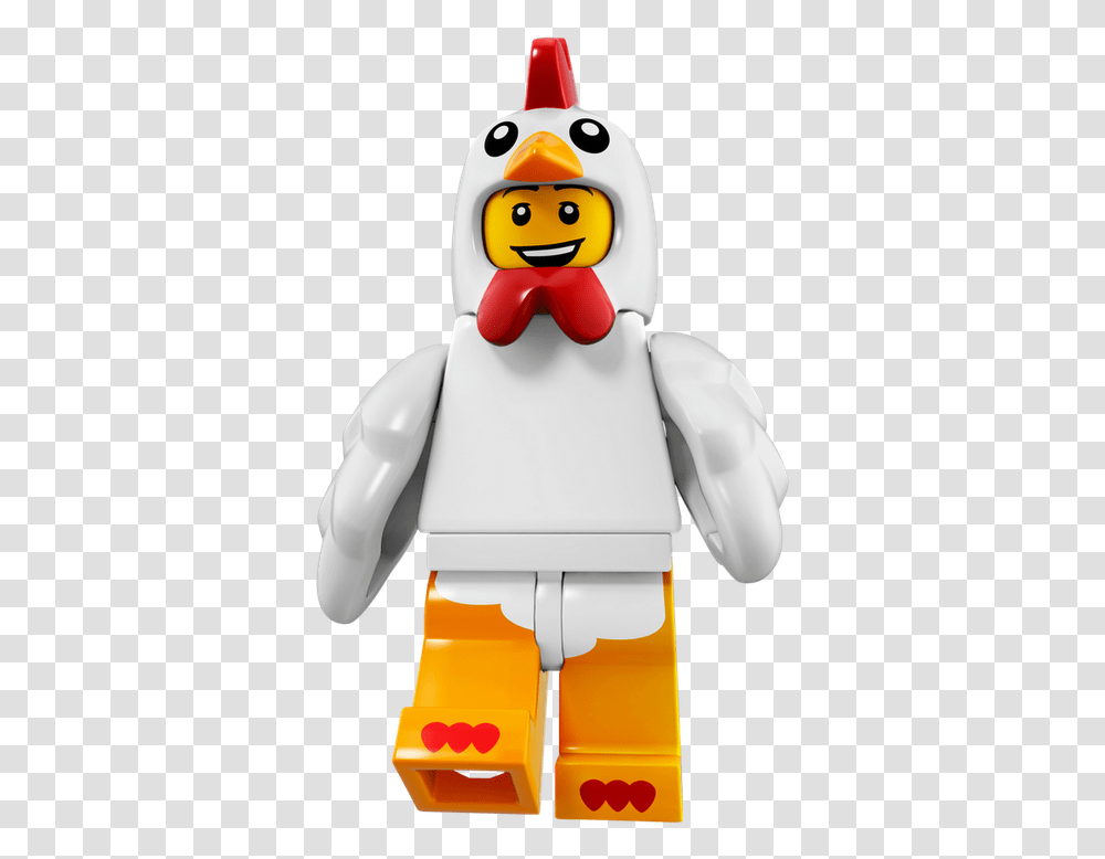 Chickensuitguy Chicken Lego Figure, Snowman, Winter, Outdoors, Nature Transparent Png