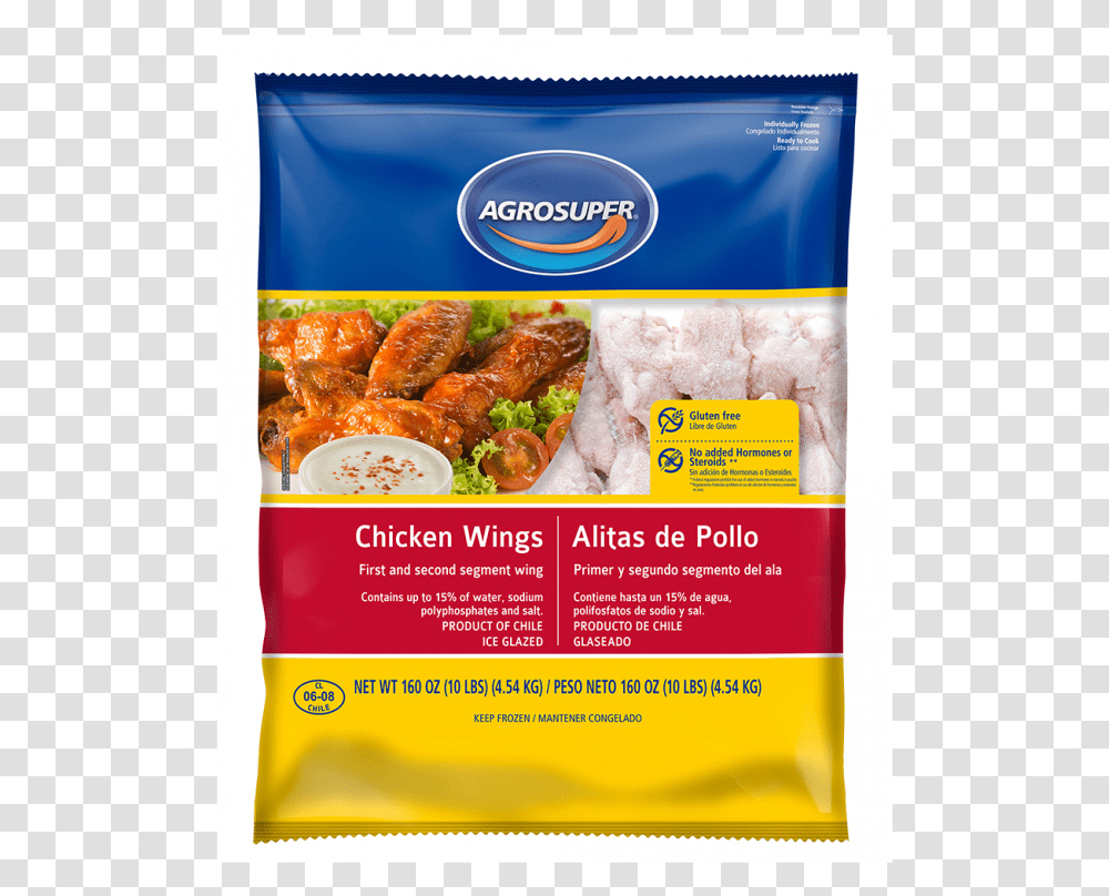Chickenwings 10lb Agrosuper Boneless Skinless Chicken Breast, Advertisement, Flyer, Poster, Paper Transparent Png