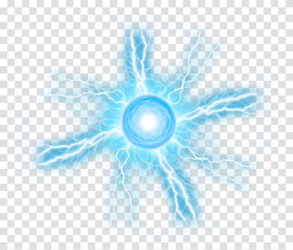 Chidori Image Lightning Ball Background, Ornament, Pattern, Sphere, Fractal Transparent Png